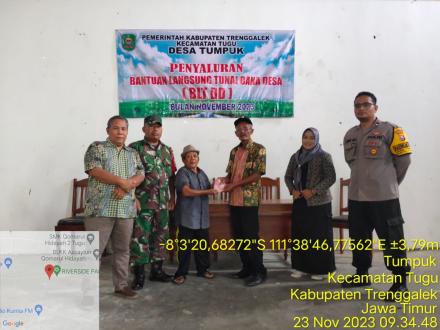 penyaluran BLT DD Bulan November 2023